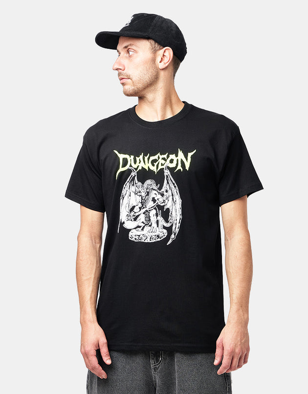 Dungeon War God T-Shirt - Black