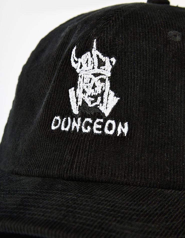 Dungeon Ridddle Master Cord Embroidered Cap - Black