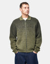 Dime MTL Mohair Double Zip Knit - Forest