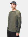 Dime MTL Printed Rib Sweater - Black/Yellow