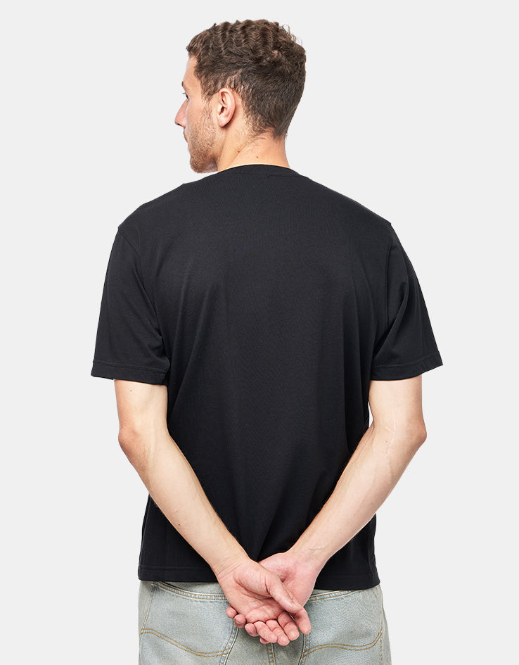 Dime MTL Classic Plastic T-Shirt - Black