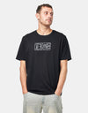 Dime MTL Classic Plastic T-Shirt - Black