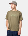 Dime MTL Fingerprint T-Shirt - Ivy Green