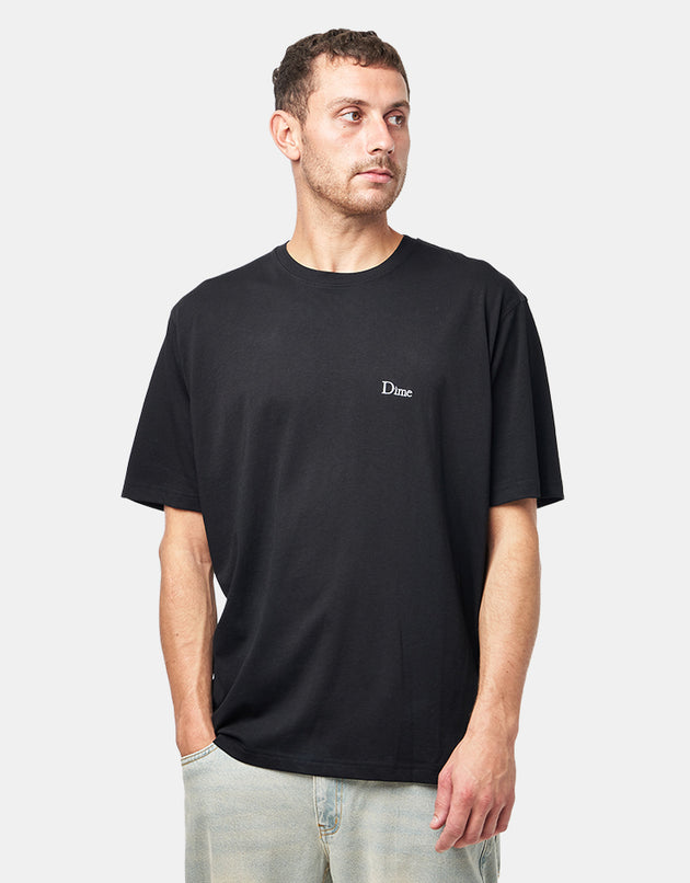 Dime MTL Classic Small Logo T-Shirt - Black