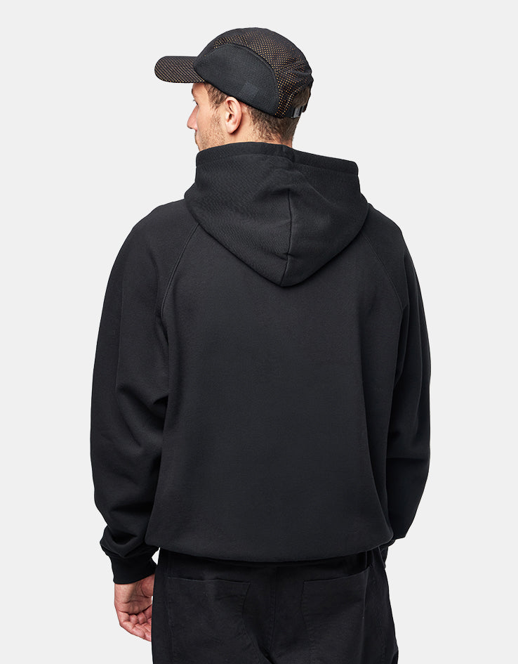 Dime MTL Cursive Pullover Hoodie - Black