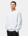 Dime MTL Classic Small Logo Crewneck - Ash