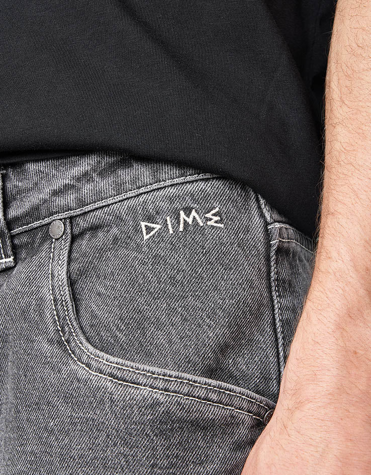Dime MTL Baggy Wink Denim Pants - Faded Black