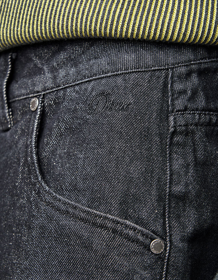 Dime MTL Relaxed Denim Pants - Black Washed