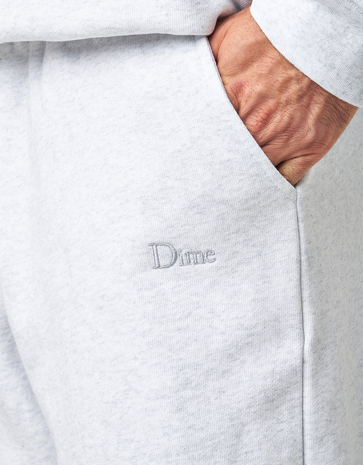 Dime MTL Classic Small Logo Sweatpants - Ash