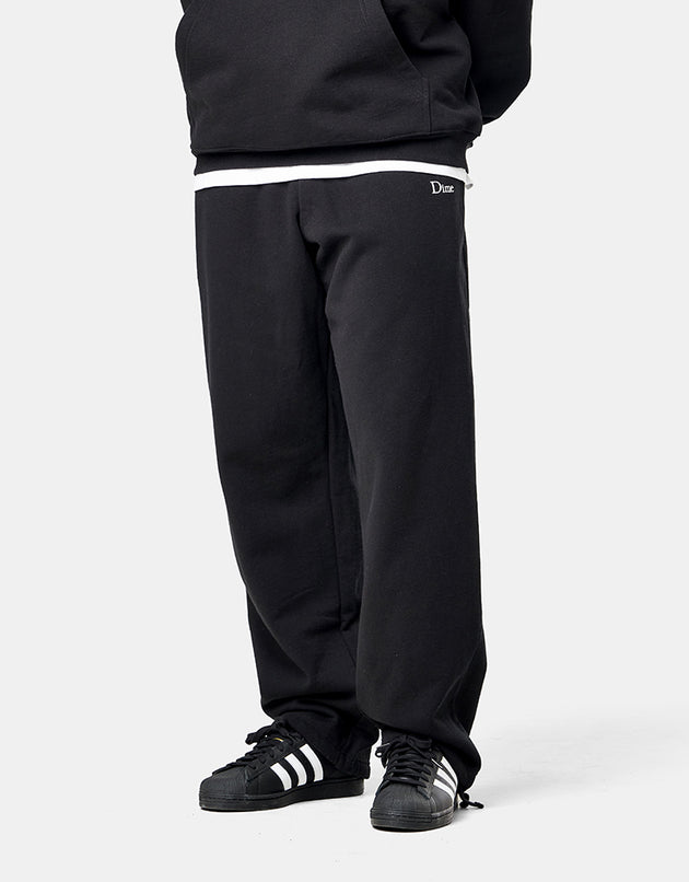 Dime MTL Classic Small Logo Sweatpants - Black