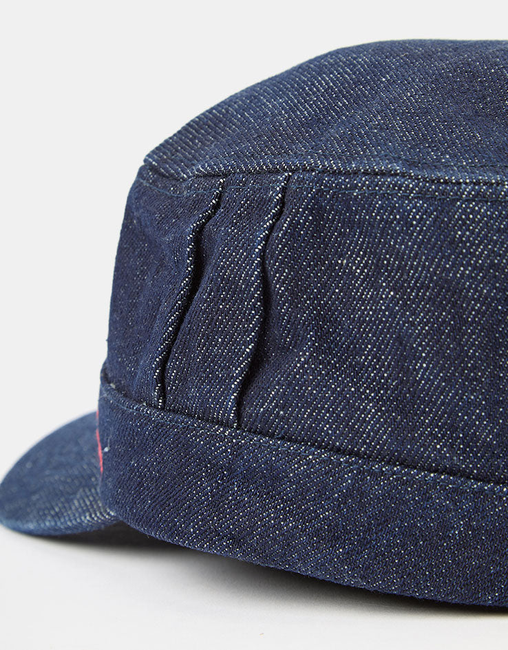 Dime MTL Denim Painter Cap - Indigo