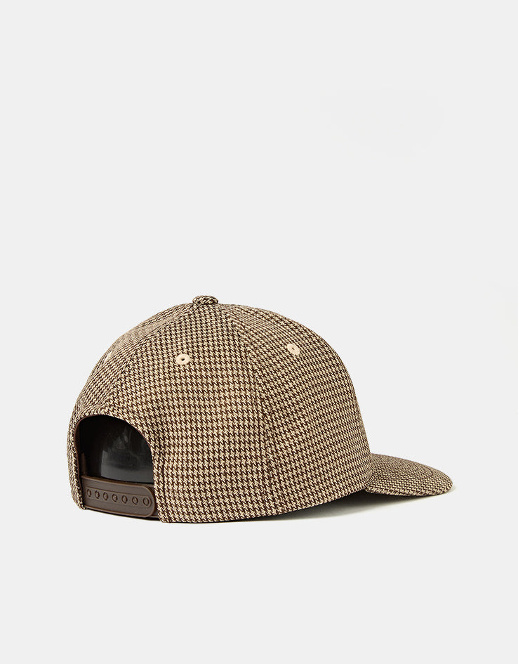 Dime MTL Classic Houndstooth Low Pro Cap - Camel