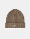Dime MTL Rib Fold Beanie - Oak