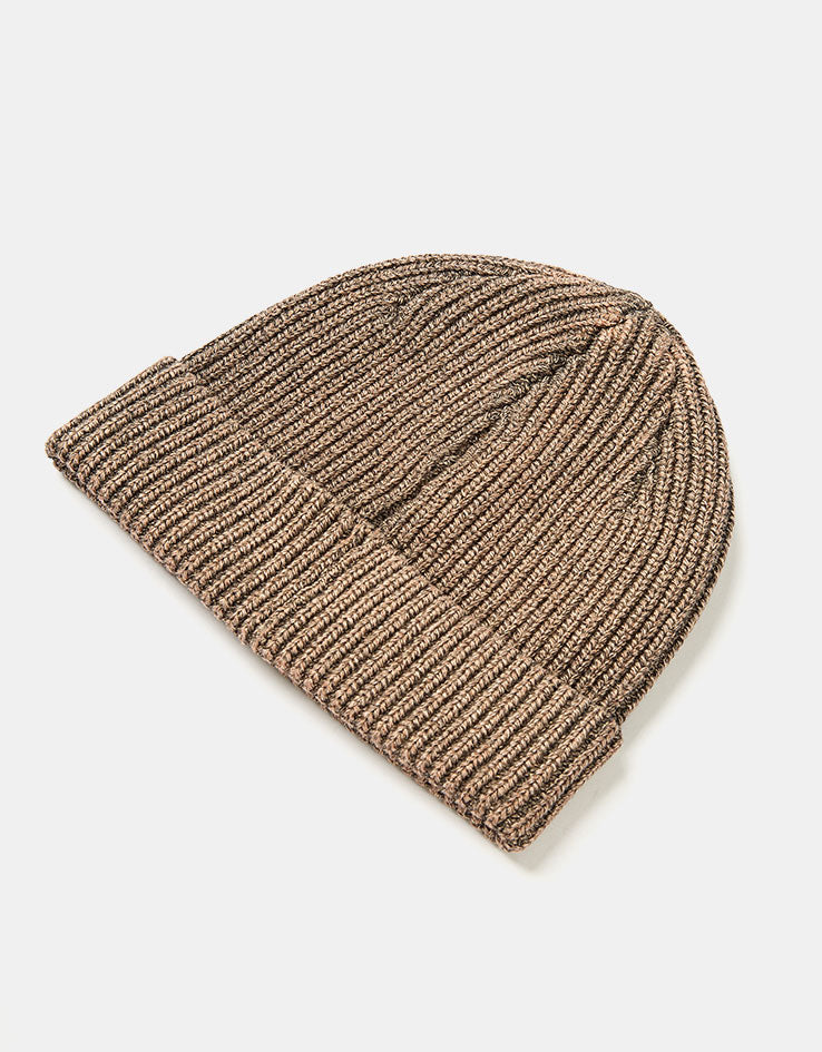 Dime MTL Rib Fold Beanie - Oak