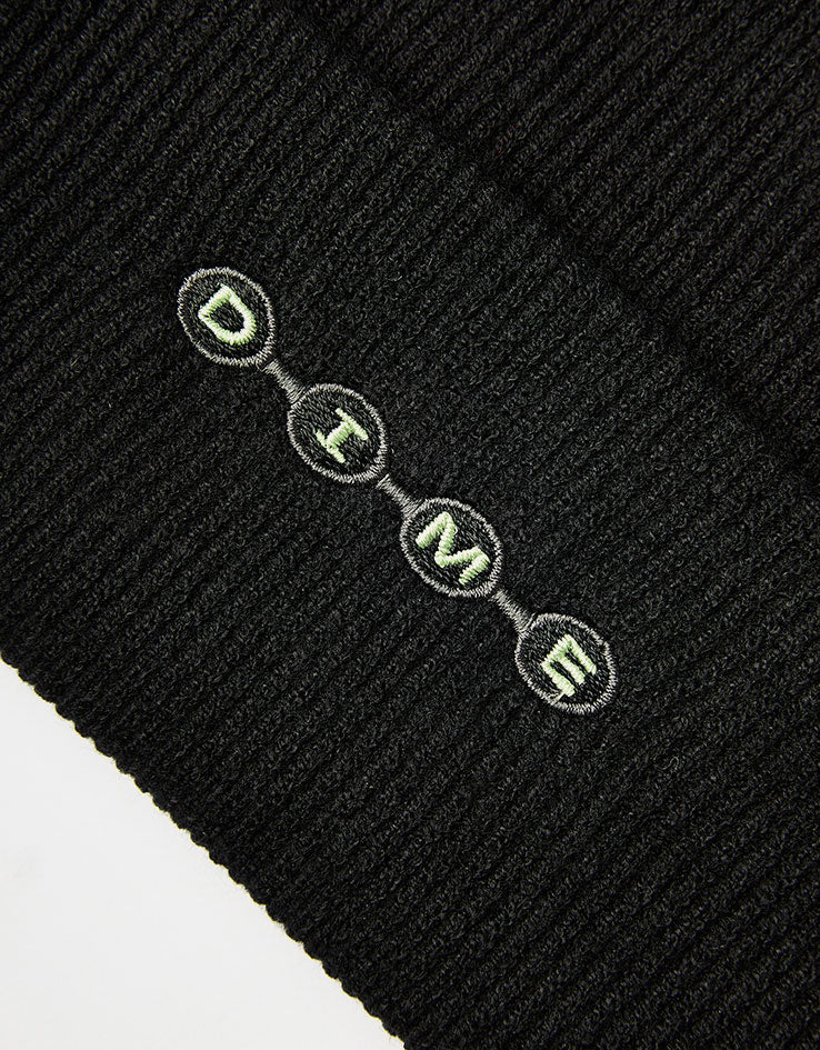Dime MTL Space Fold Beanie - Black