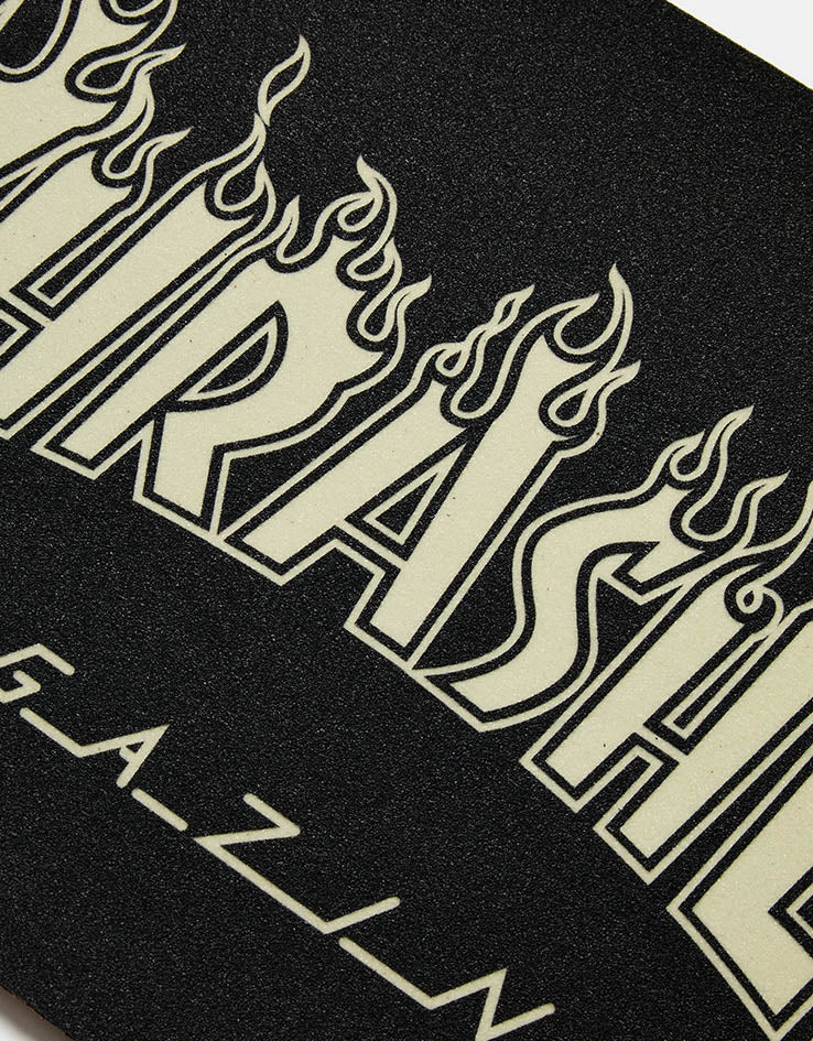 MOB x Thrasher Flame Logo Glow 10" Graphic Grip Tape Sheet