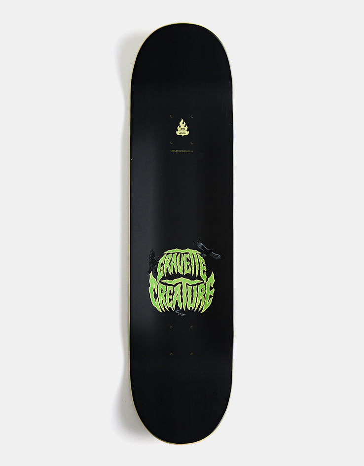 Creature Gravette Hippie Skull IV Skateboard Deck - 8.3"