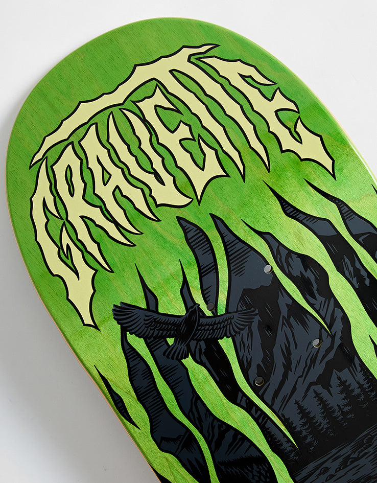 Creature Gravette Hippie Skull IV Skateboard Deck - 8.3"