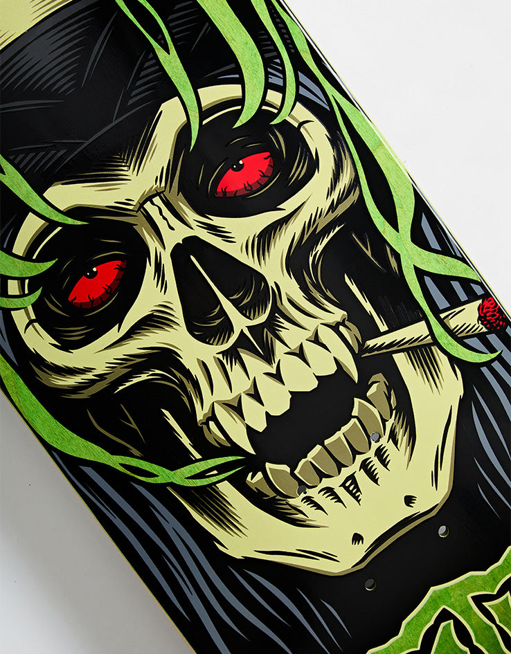 Creature Gravette Hippie Skull IV Skateboard Deck - 8.3"