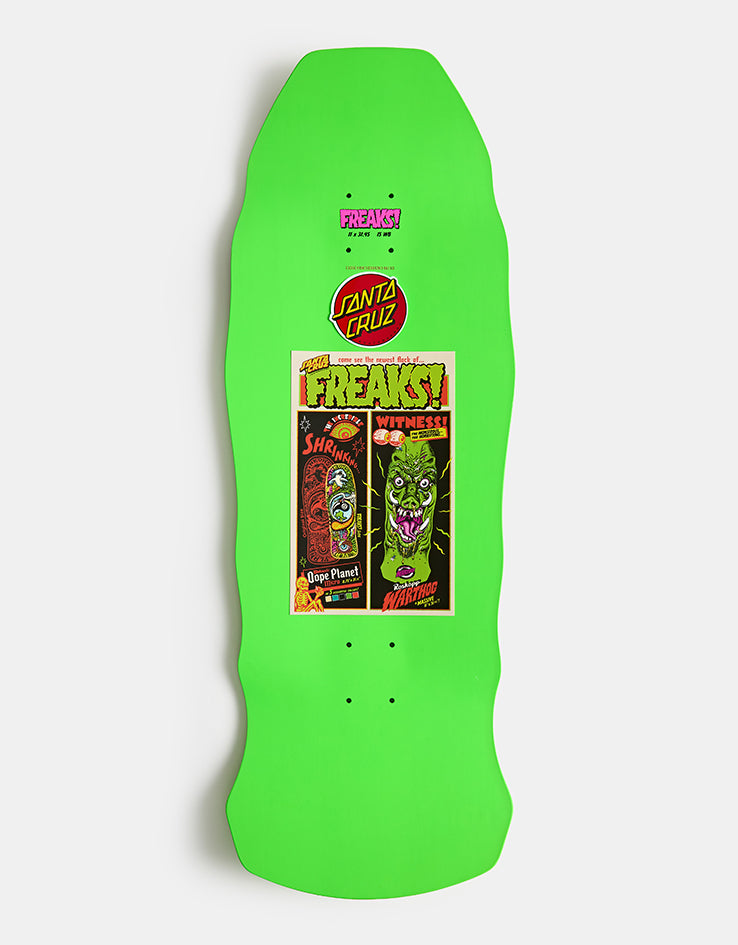 Santa Cruz Roskopp Warthog Freaks Skateboard Deck - 11"