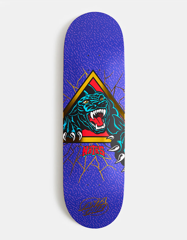 Santa Cruz Natas Shattered Panther VX Skateboard Deck - 9"