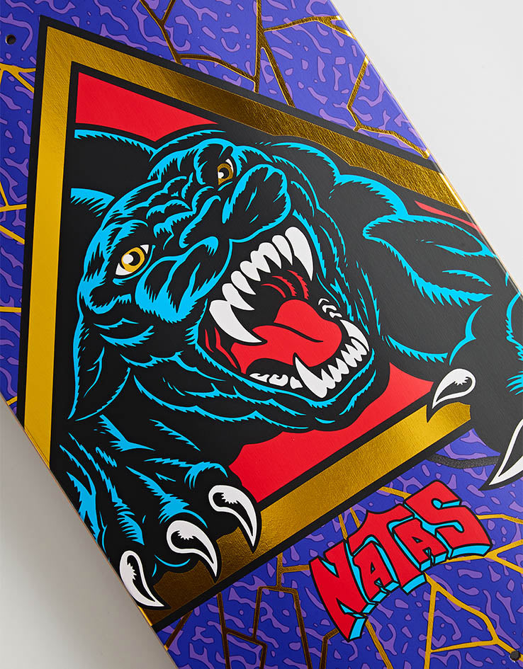 Santa Cruz Natas Shattered Panther VX Skateboard Deck - 9"