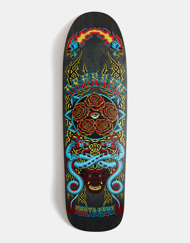 Santa Cruz Dressen Rose Crew Five Skateboard Deck - 9.3"