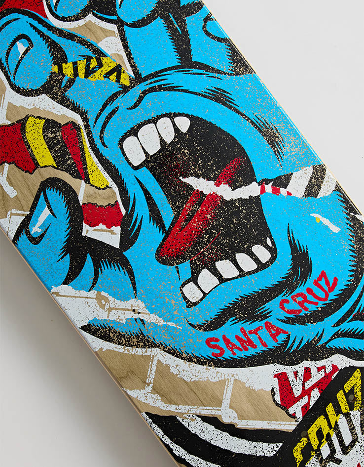 Santa Cruz Damaged Hand Skateboard Deck - 8.25"