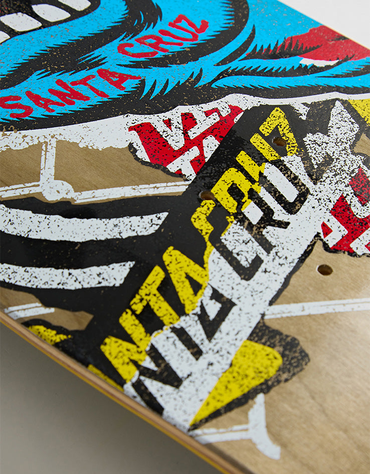 Santa Cruz Damaged Hand Skateboard Deck - 8.25"