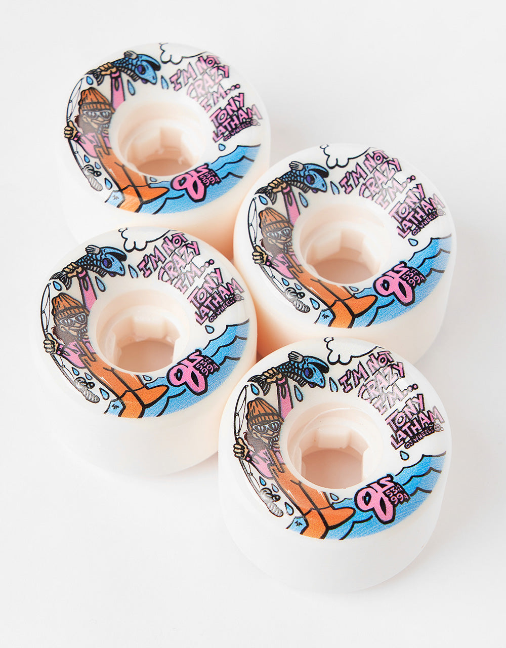 OJ Latham Elite Full Combo 99a Skateboard Wheels - 53mm