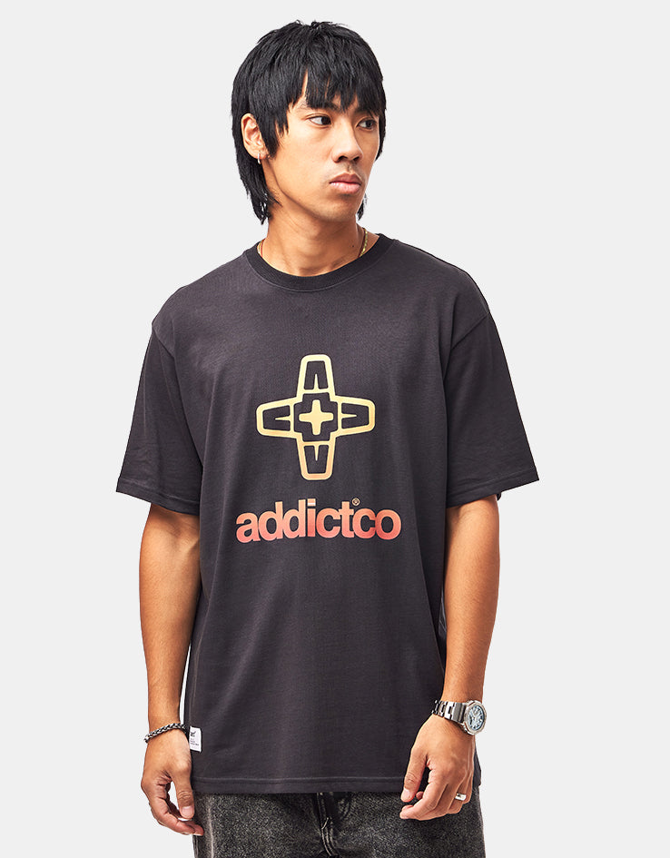 Addict Addictco T-Shirt - Black