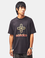 Addict Addictco T-Shirt - Black