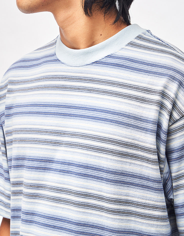 Vans Stripe Ringer Loose T-Shirt - Soft Slate