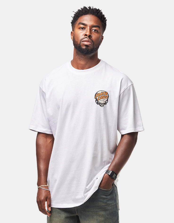 Santa Cruz O'Brien Scream Reaper T-Shirt - White