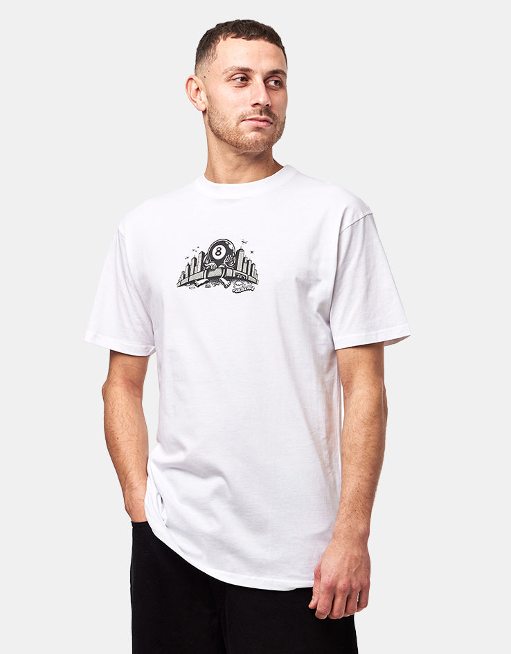 Santa Cruz Winkowski Curb Front T-Shirt - White