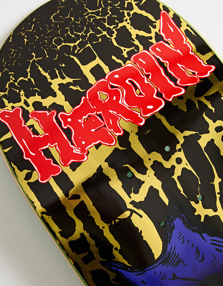 Heroin Dern Pirate Skateboard Deck - 8.75”