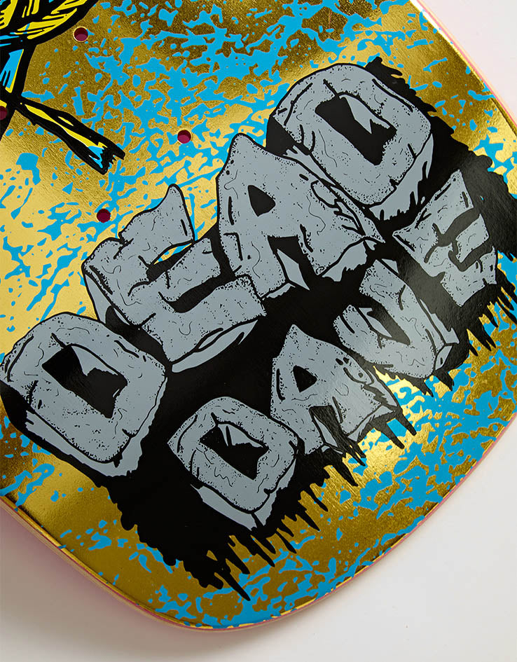 Heroin Dead Dave Mummy Skateboard Deck - 10.1”