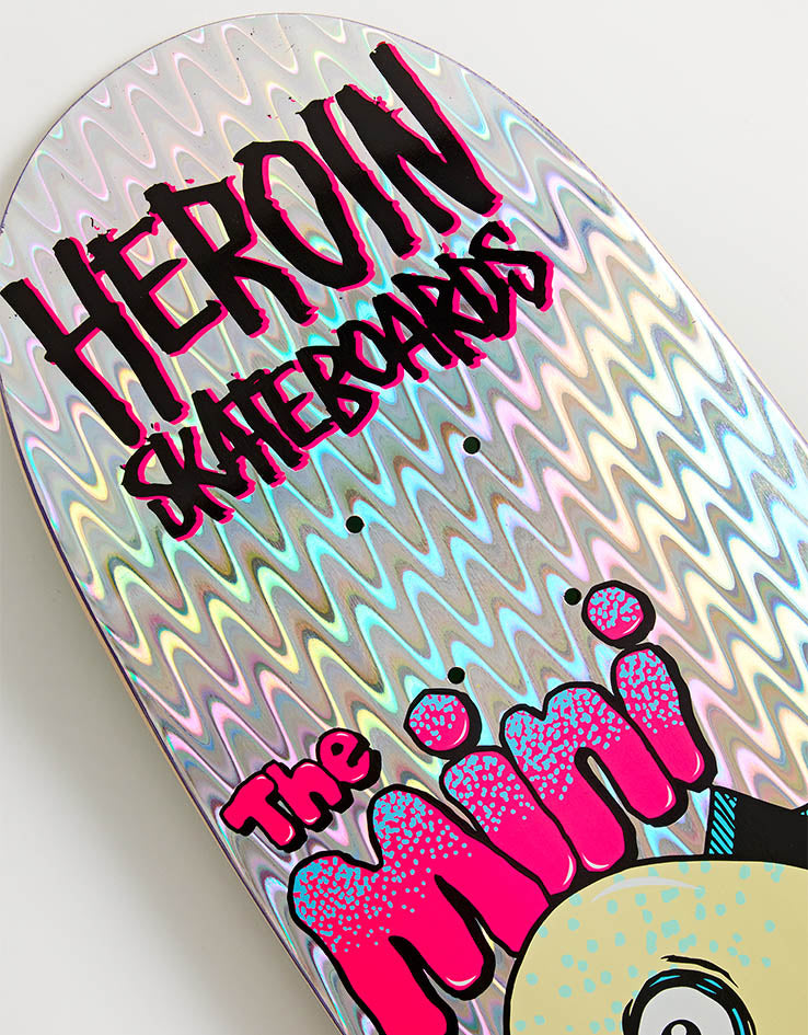 Heroin Mini Egg Holo Skateboard Deck - 8.38”