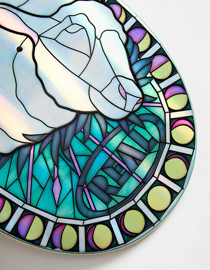 Real Busenitz Holographic Cathedral Skateboard Deck - 8.38"