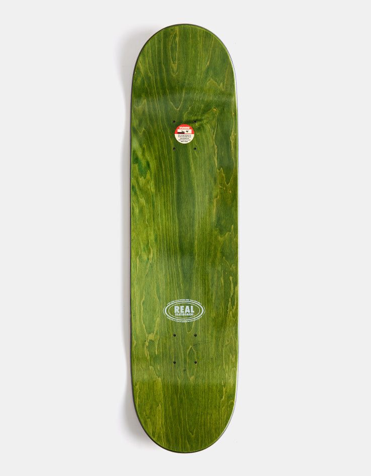 Real Barbed Wire Foil Oval Skateboard Deck - 8.5"
