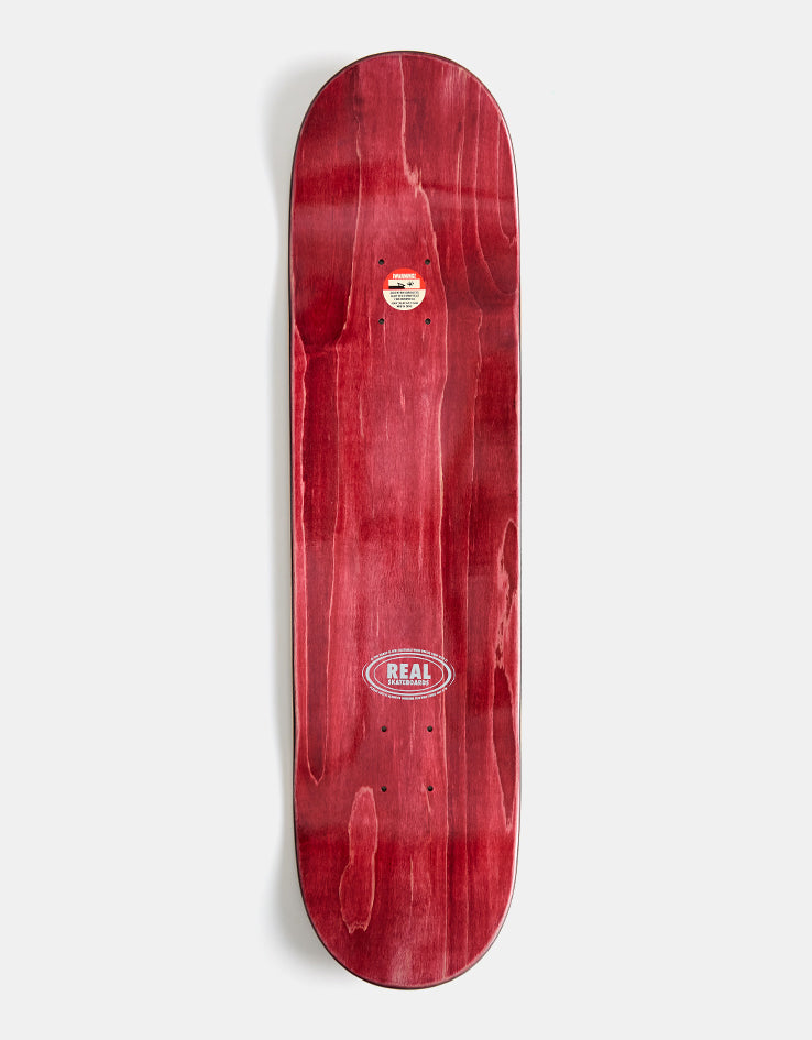 Real Barbed Wire Foil Oval Skateboard Deck - 8.12"