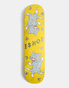 Real Ishod Kitten Scratch TWIN TAIL Skateboard Deck - 8"