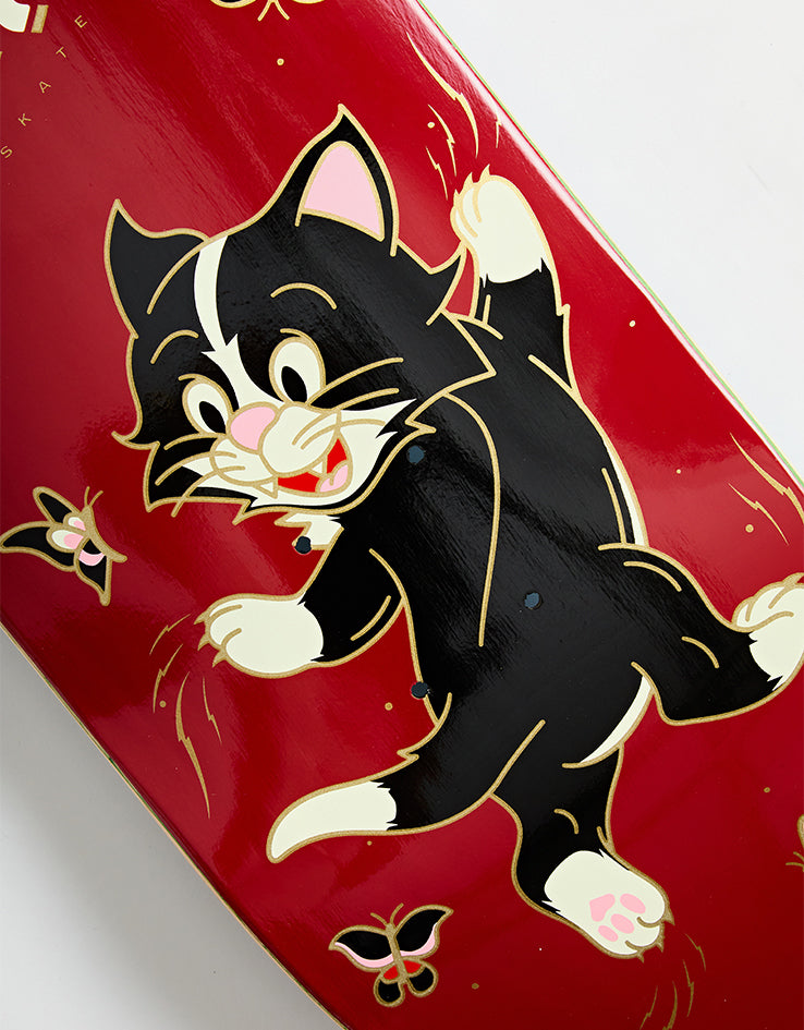 Real Ishod Kitten Scratch TWIN TAIL Skateboard Deck - 8.25"