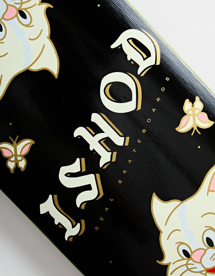 Real Ishod Kitten Scratch TWIN TAIL Skateboard Deck - 8.5"