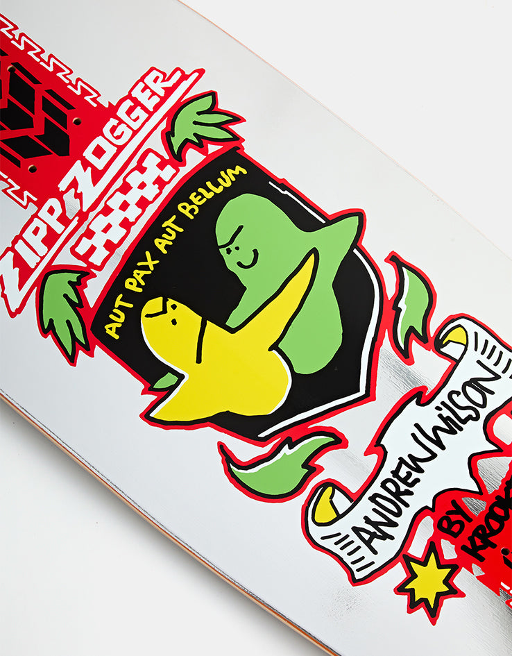 Krooked Wilson Pro Zogger Skateboard Deck - 10.75"
