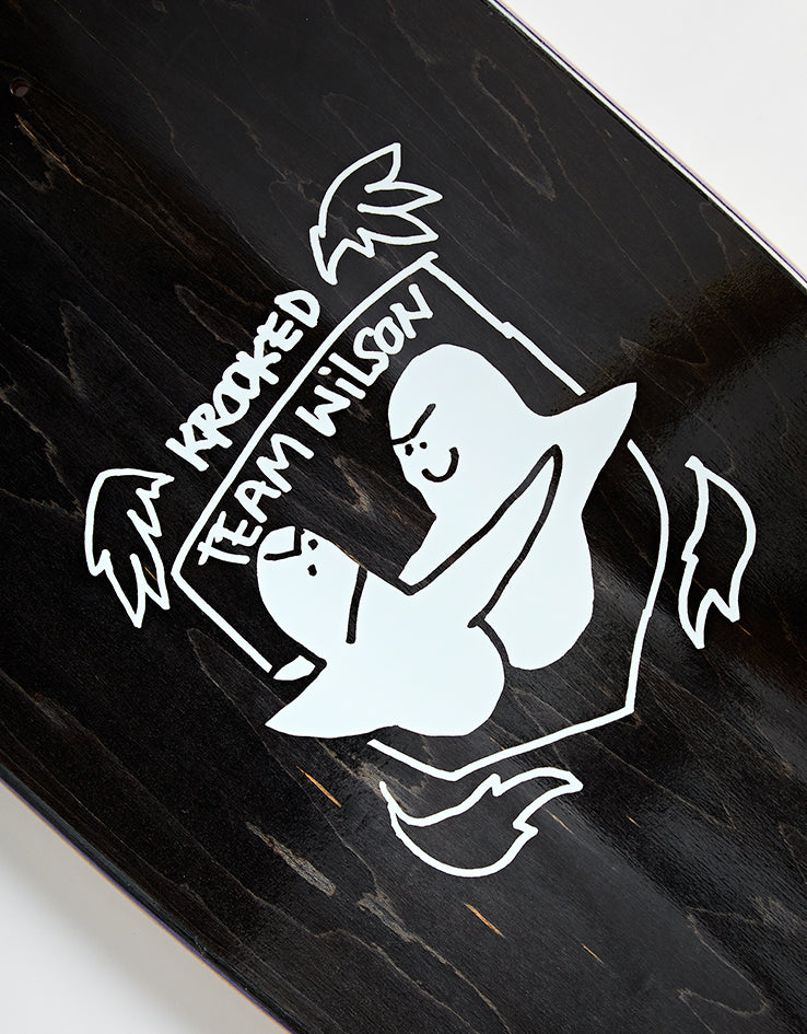Krooked Wilson Pro Zogger Skateboard Deck - 10.75"