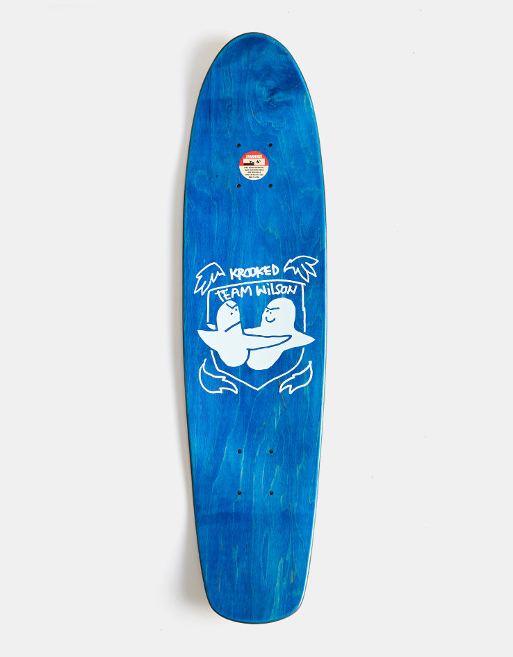 Krooked Wilson Guest Pro Zinger Nano Skateboard Deck - 7.37"