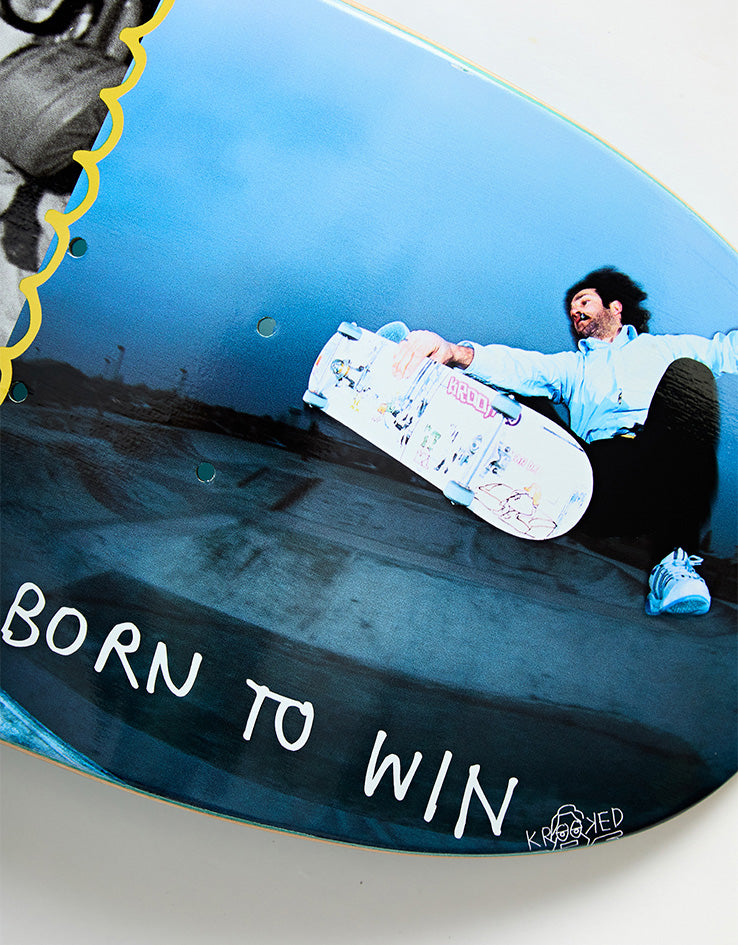 Krooked Team Shaped Re-Issue Twin Nose Skateboard Deck - 8.75"