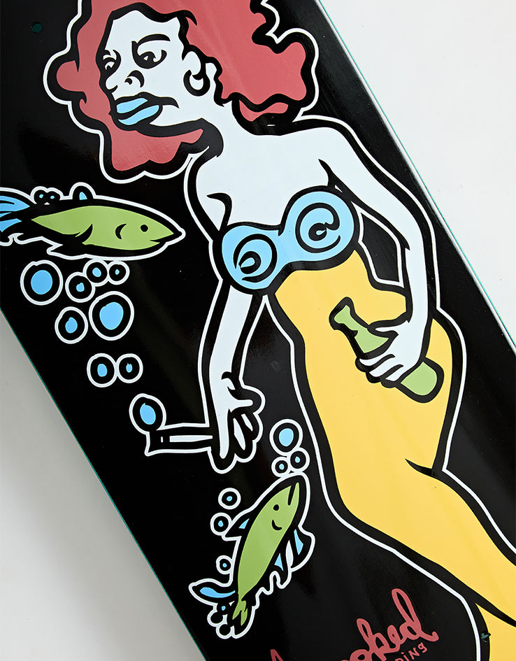 Krooked Team Mermaid DBX Skateboard Deck - 8.25"