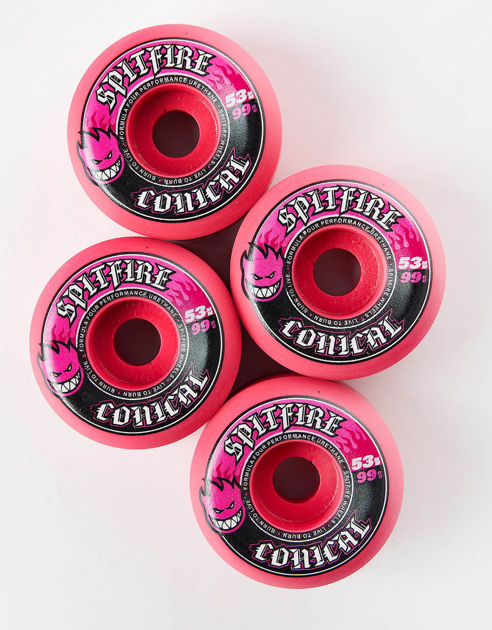 Spitfire Concial Formula Four 99d Skateboard Wheels - 53mm